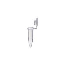 0.5 mL PCR Single Tube, Flat Cap, Clear