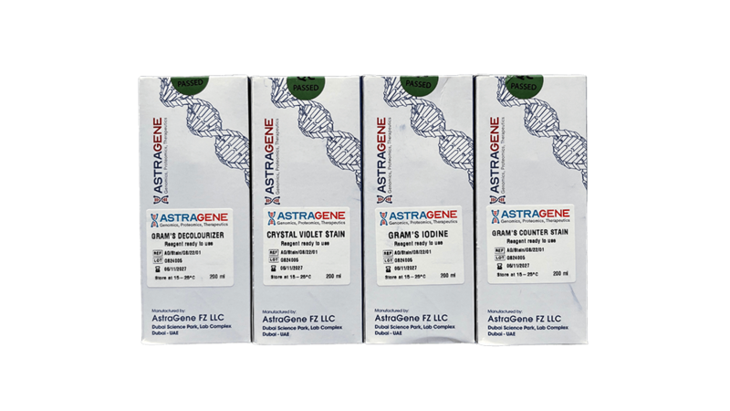 AG-Gram’s Stain Kit - 200 ml*4 bottles per kit