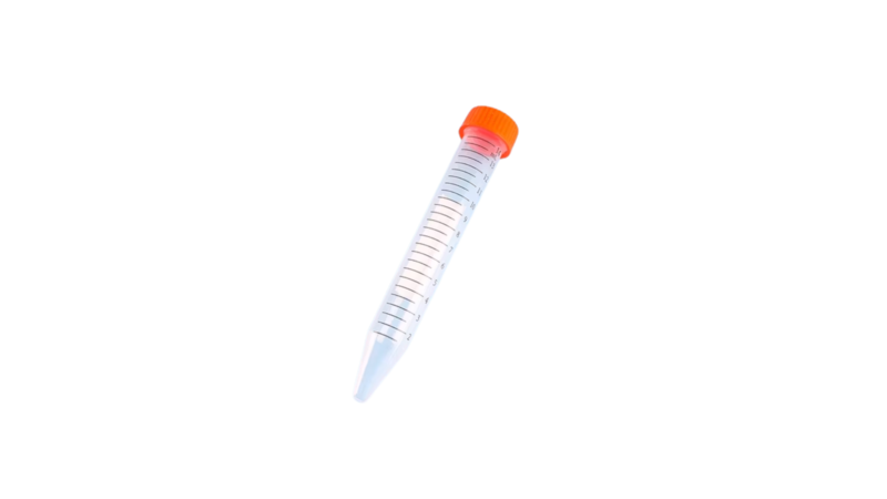 Centrifuge Tube, Clear, Bulk -  15 mL - 50 Pieces