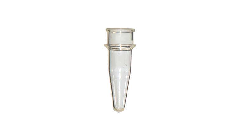 PCR Single Tube, Flat Cap, Clear - 0.2 mL - 1000 Pieces