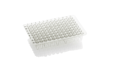 PCR 96-well Plate, Non-Skirted, Clear -  0.1 mL - 10 Pieces