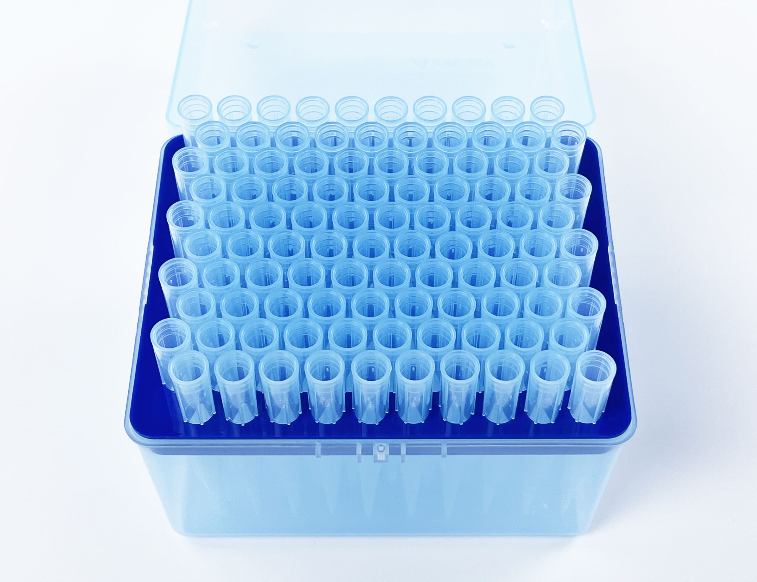 1000 μL Pipette Tips - Blue, Rack