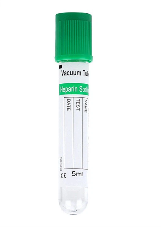 Heparin sodium (heparin lithium) 5-7ml